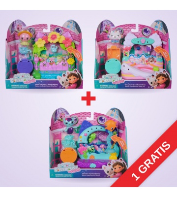 PROMOTION : Gabby et la Maison Magique le film : set de jeu balcon 2 + 1 OFFERT