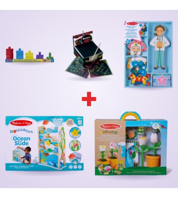 Set avantageux : Melissa & Doug learning maxi set - 5 produits avec une réduction de 25 %