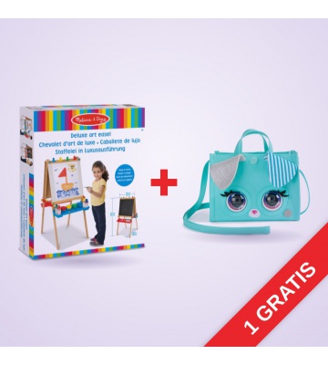 PROMOTION : Melissa & Doug chevalet de peinture double face + Purse Pets sac à main interactif GRATUIT