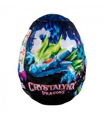 CrystaLynx Dragons εύκαμπτοι δράκοι σε αυγό