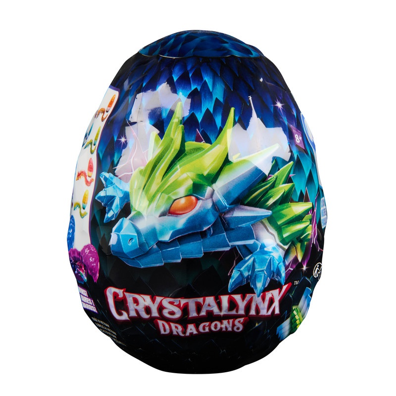 CrystaLynx Dragons dragones flexibles en huevo