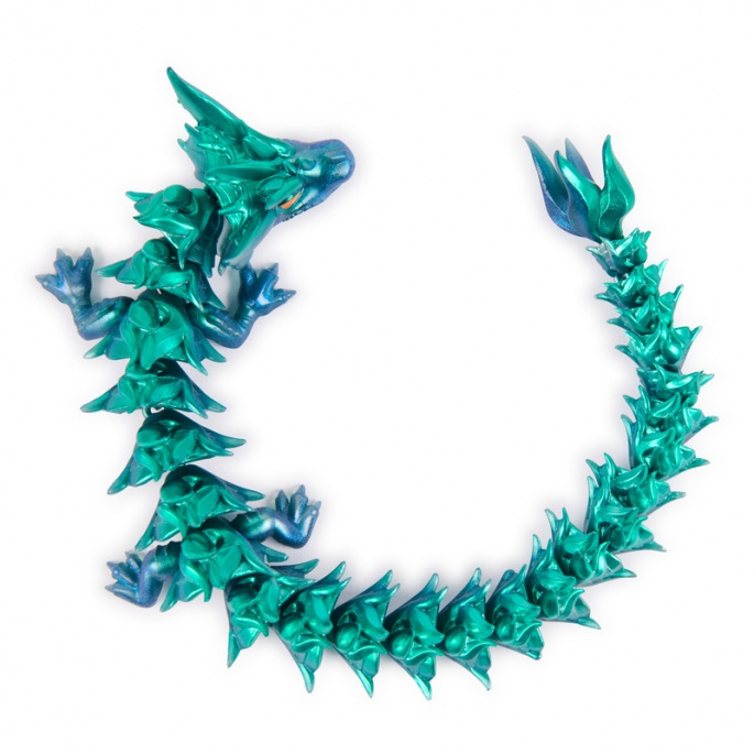 CrystaLynx Dragons dragones flexibles en huevo