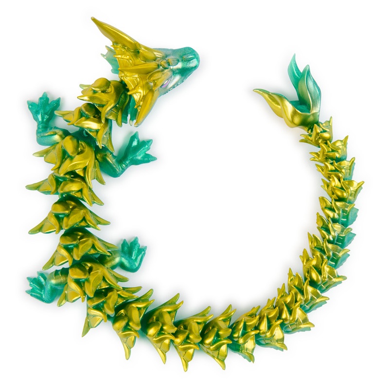 CrystaLynx Dragons dragones flexibles en huevo