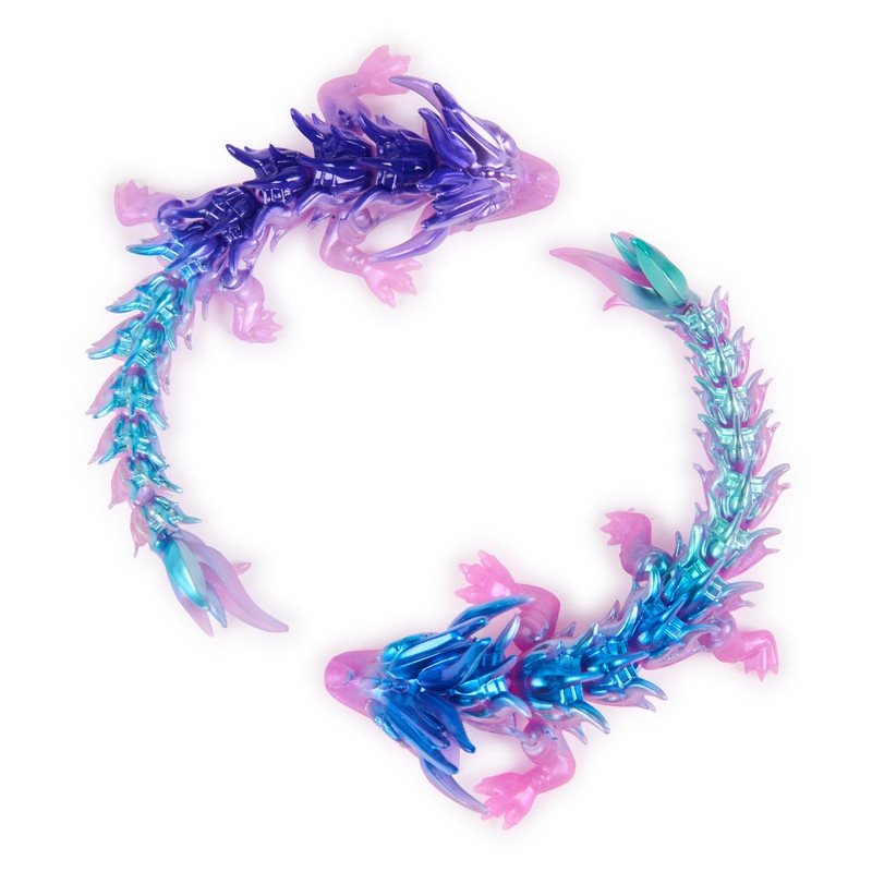 CrystaLynx Dragons dragones flexibles en huevo