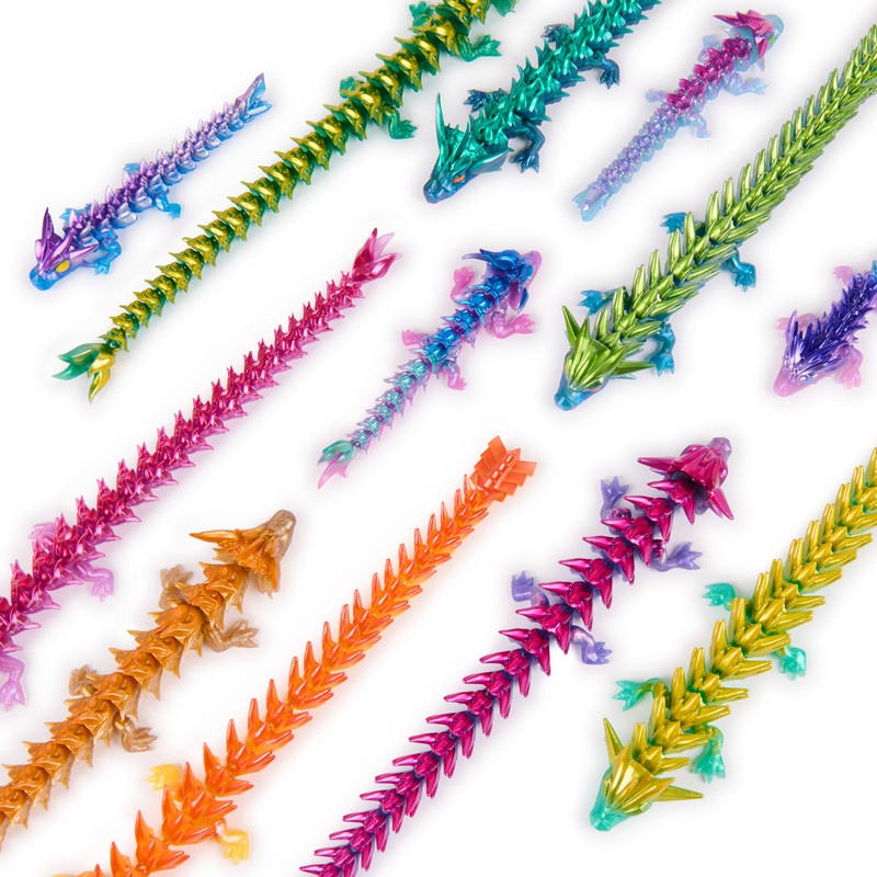 CrystaLynx Dragons dragones flexibles en huevo