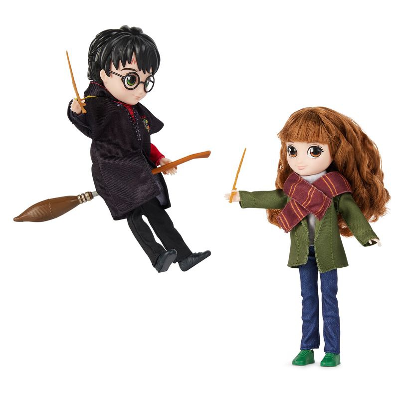 Harry Potter dvojbalení figurky Harry & Hermiona 20 cm