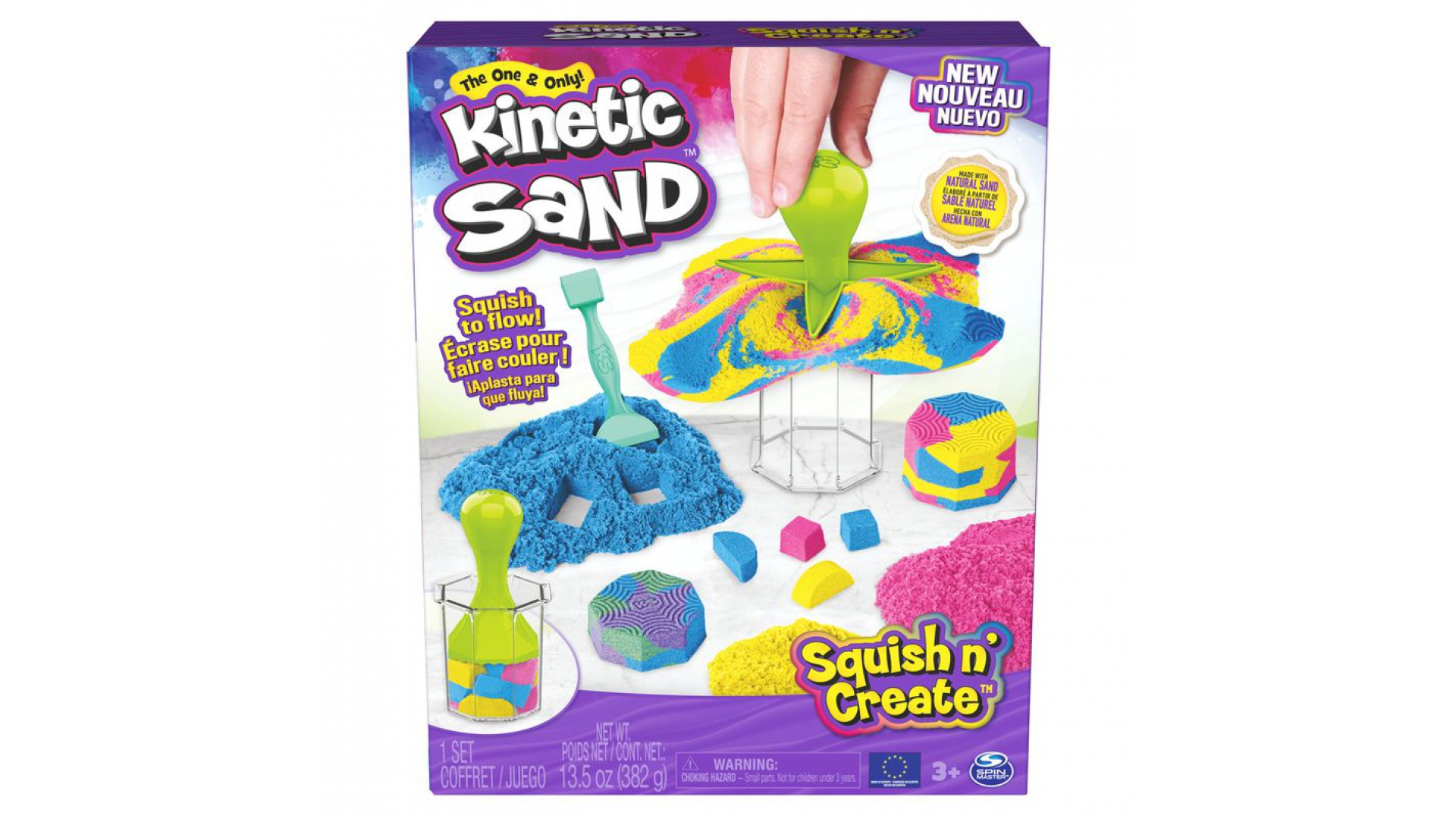 Levně Kinetic Sand kelímková tvořící sada