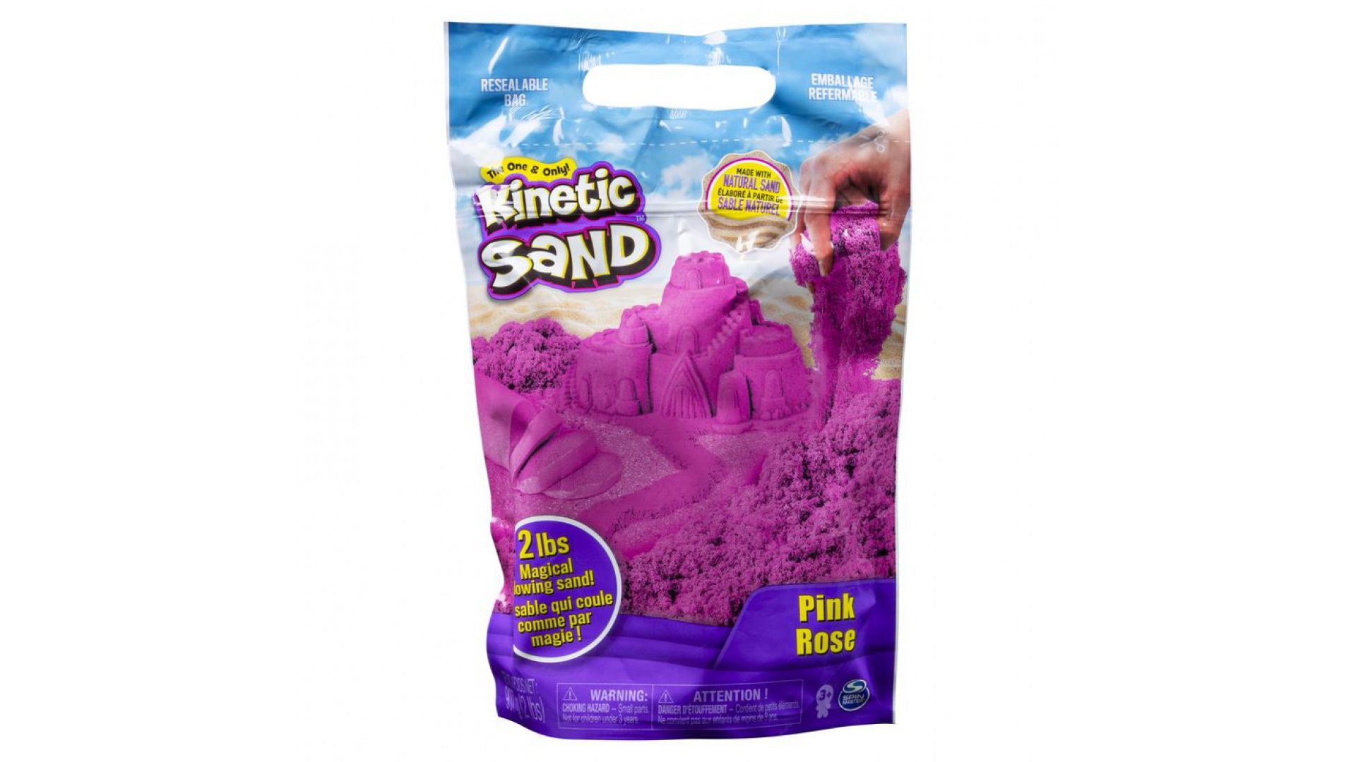 Levně Kinetic Sand balení růžového písku 0,9 kg