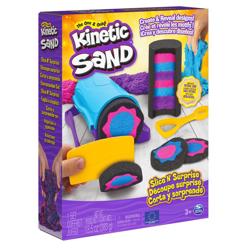 Kinetic Sand krájená překvapení