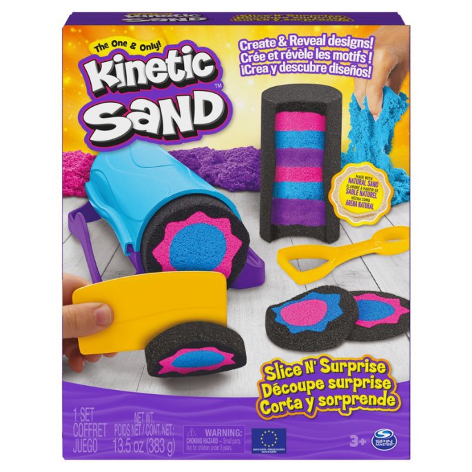 Kinetic Sand krájená překvapení