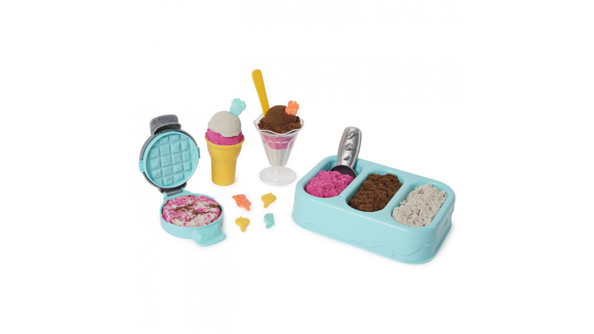 Levně Kinetic Sand voňavé kopečkové zmrzliny