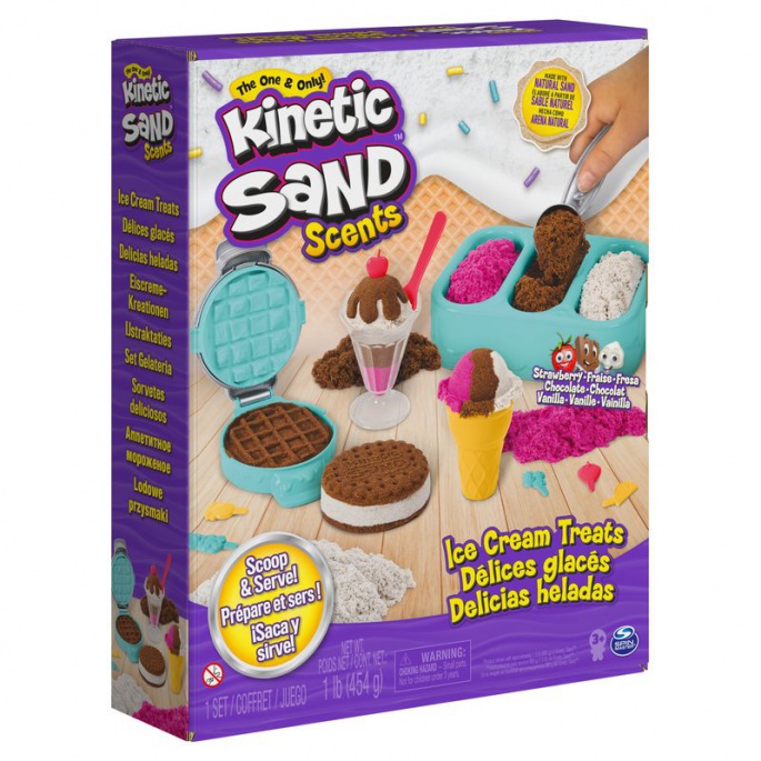 Kinetic Sand voňavé kopečkové zmrzliny