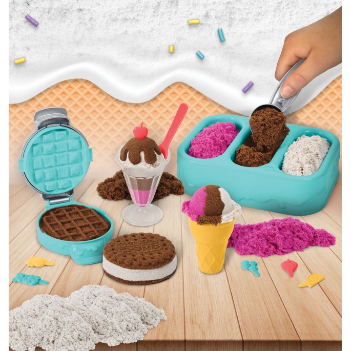 Kinetic Sand voňavé kopečkové zmrzliny