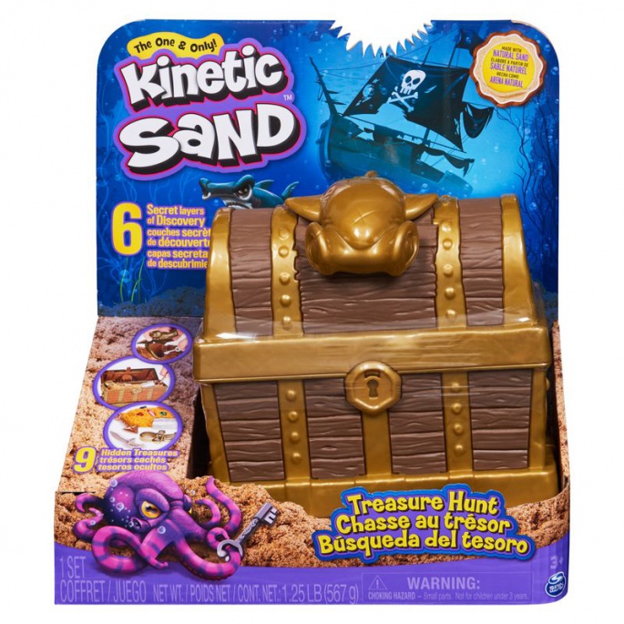 Kinetic Sand honba za pokladem