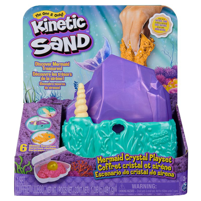 Kinetic Sand korallrev stor lekset