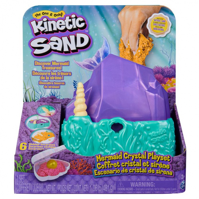 Kinetic Sand korallrev stor lekset