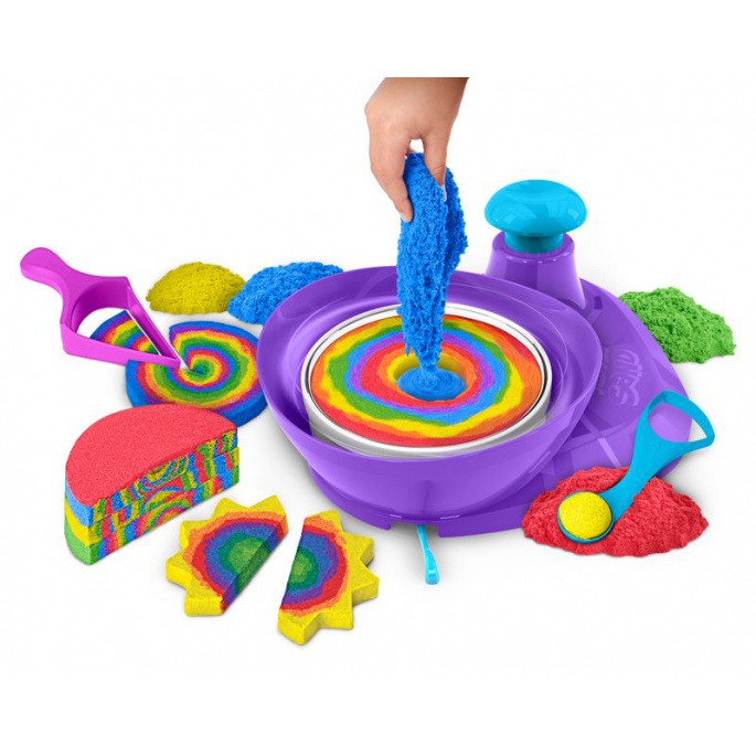 Kinetic Sand duhový kolotoč