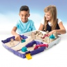 Kinetic Sand μεγάλο παιχνιδότοπο με καλούπια