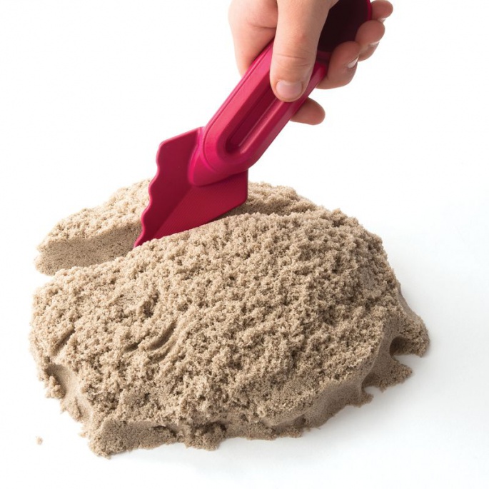 Kinetic Sand μεγάλο παιχνιδότοπο με καλούπια