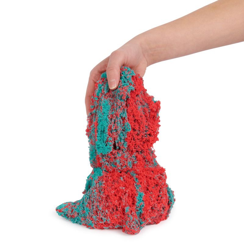 Kinetic Sand modellering set med verktyg