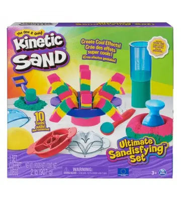 Kinetic Sand ultimate sand set with tools