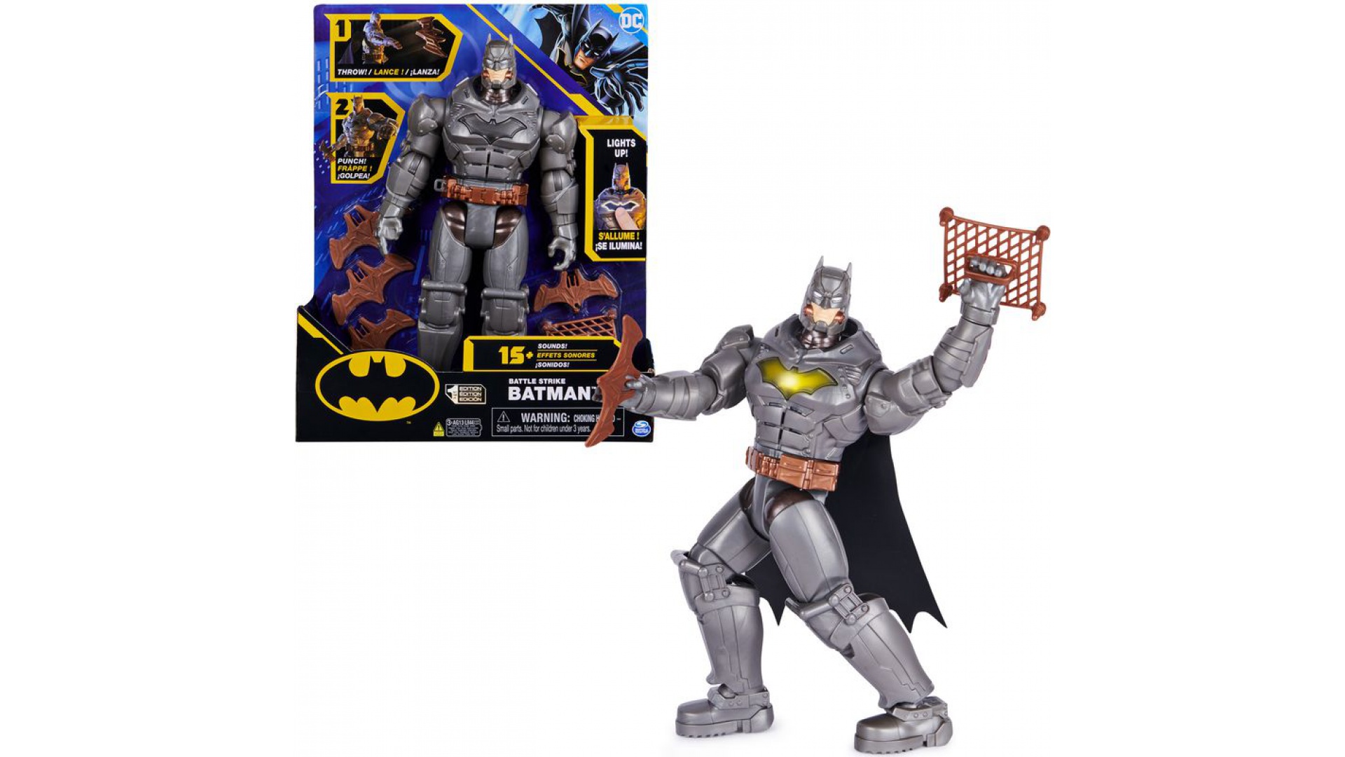 Levně Batman s vystřelujícím doplňkem 30 cm