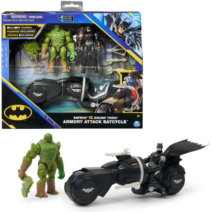 Batman motorka s figurkou 10 cm