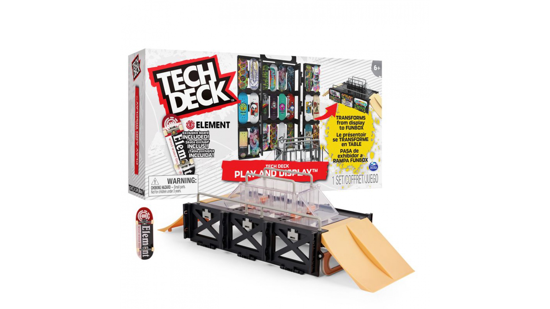 Tech Deck Vitrína A Pódium