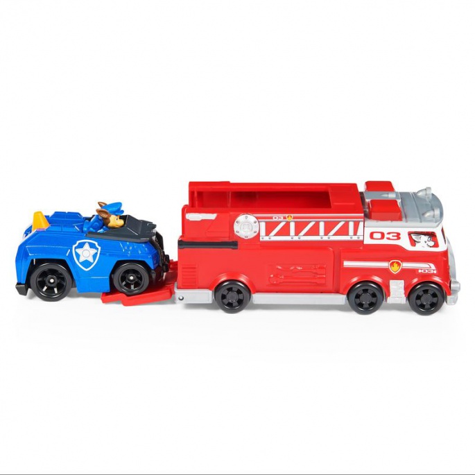 Tlapková patrola hasičský vůz die-cast s autíčkem