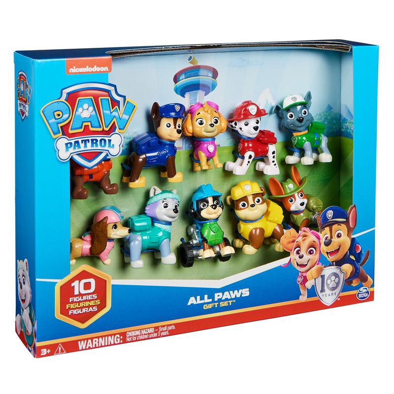 Paw Patrol födelsedag multi-paket med figurer