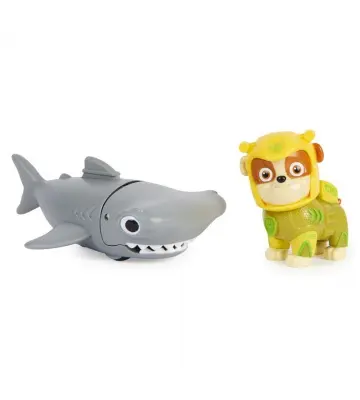 La Patrulla Canina Aqua amigos acuáticos Rubble