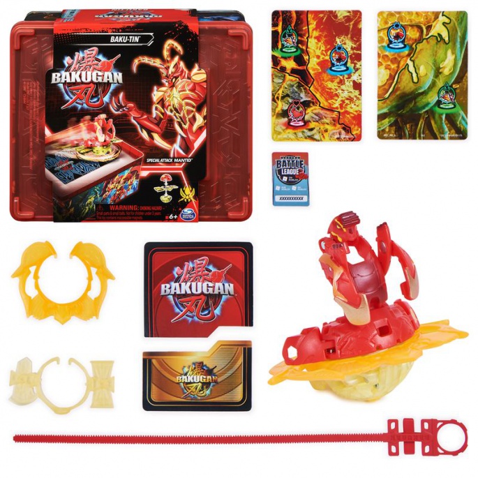 Bakugan samlarburk i plåt S6