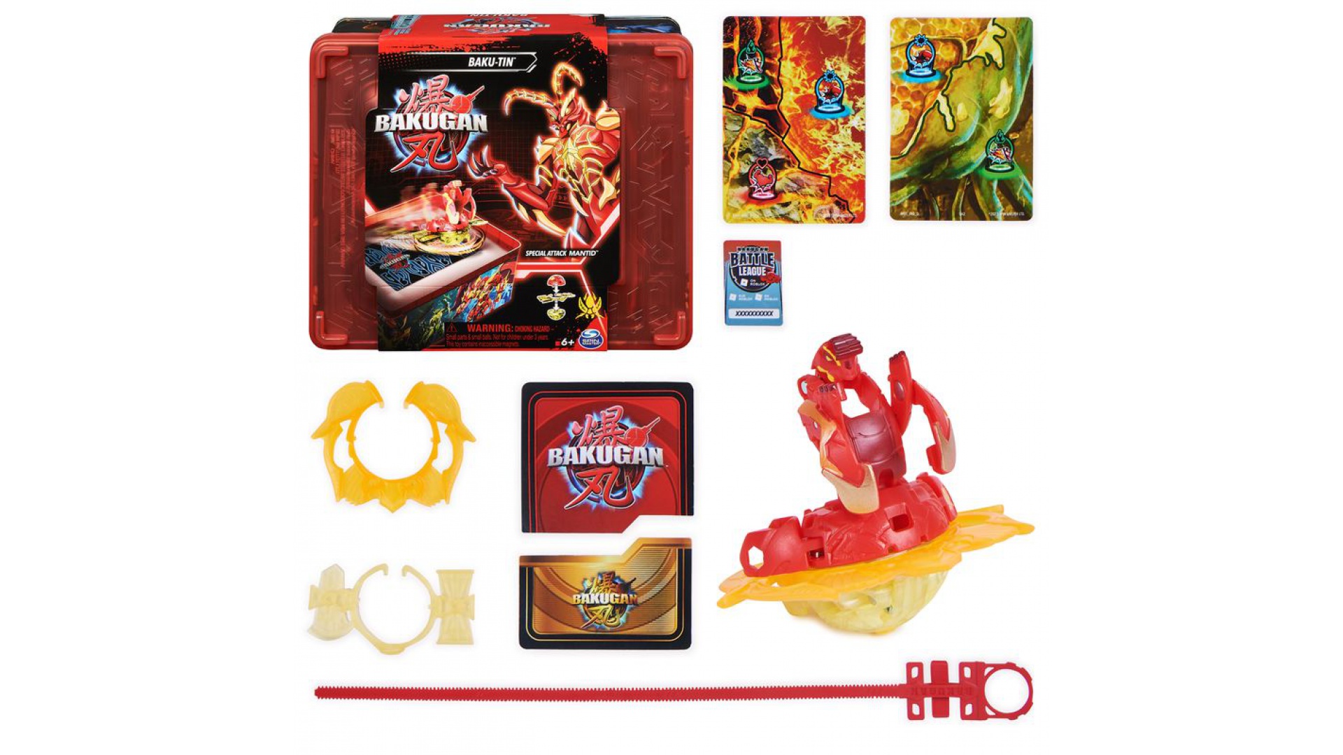 Levně Bakugan sběratelská plechová krabice S6