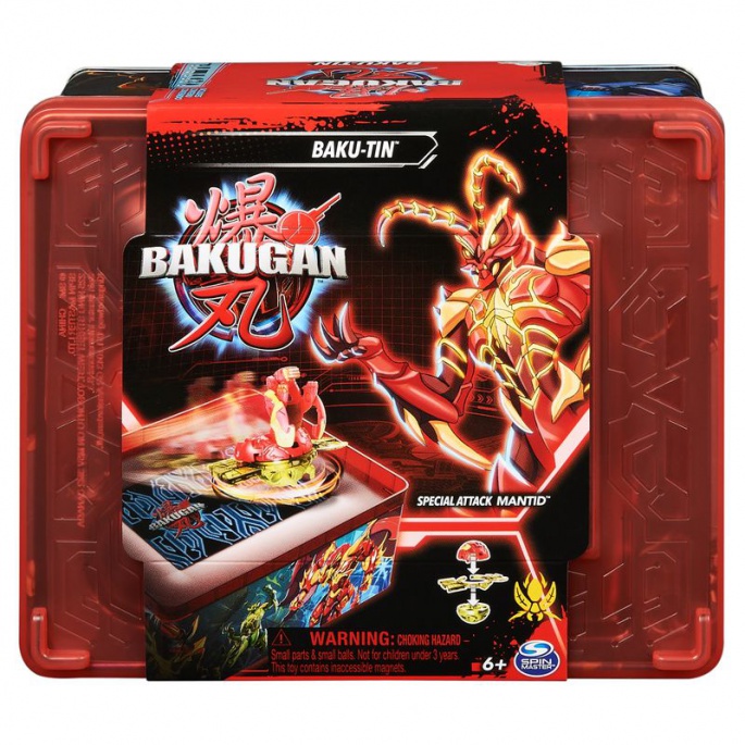 Bakugan samlarburk i plåt S6
