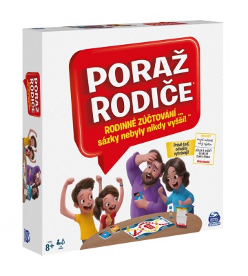 Spin Master Games společenská hra Poraž rodiče - česká verze