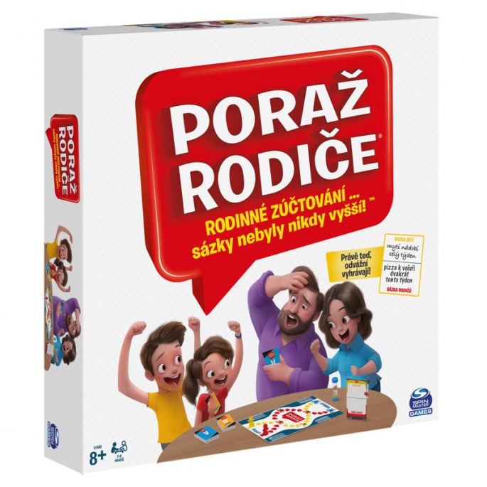 Spin Master Games společenská hra Poraž rodiče - česká verze