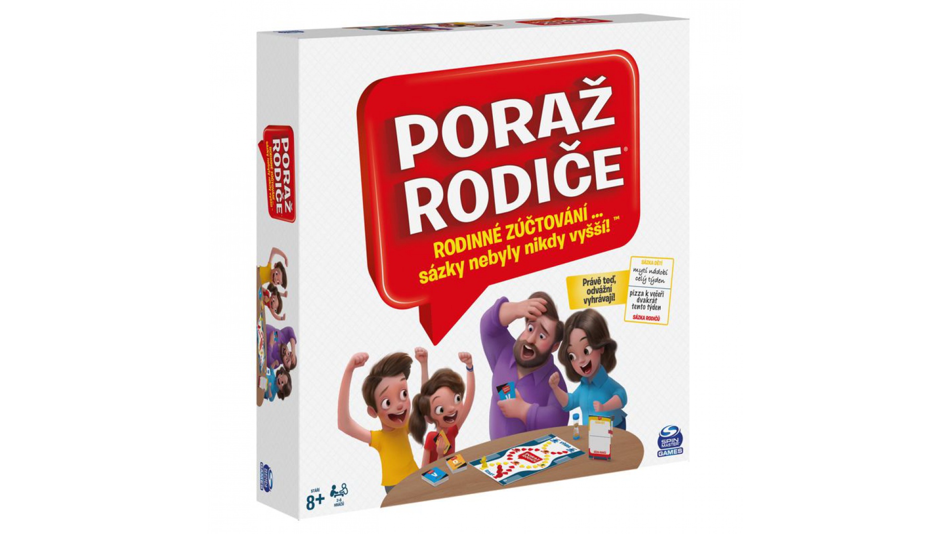 Spin Master Games společenská hra Poraž rodiče - česká verze