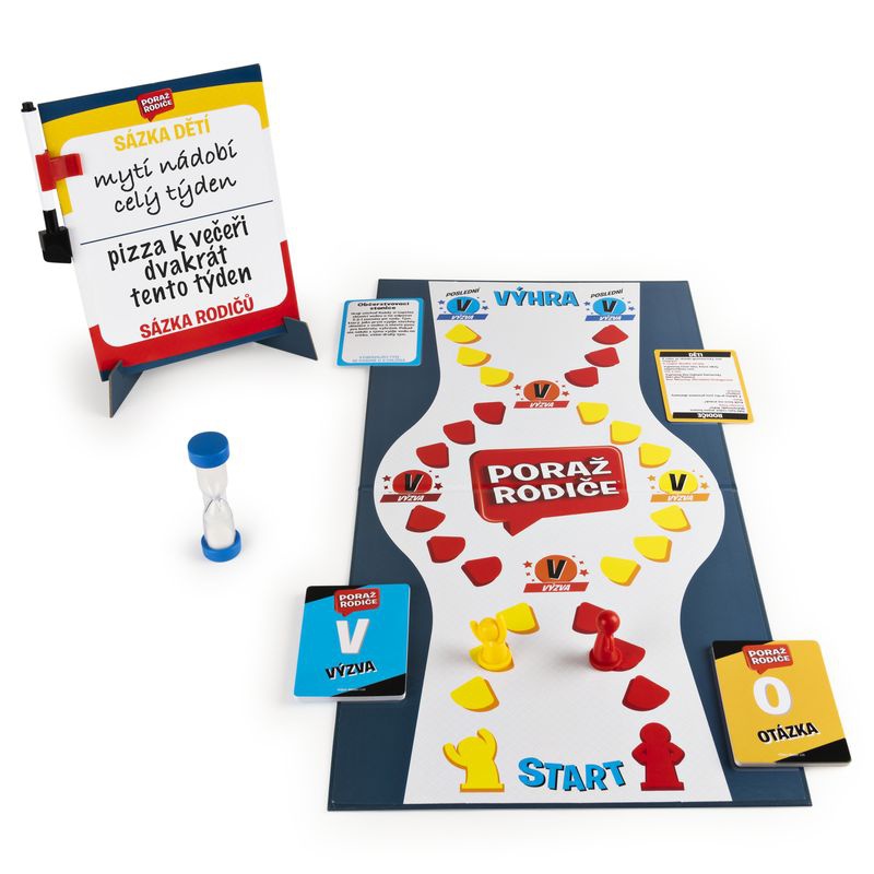 Spin Master Games společenská hra Poraž rodiče - česká verze