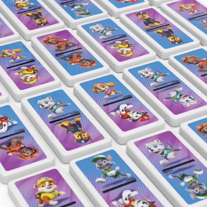 Spin Master Games Paw Patrol domino i plåtask