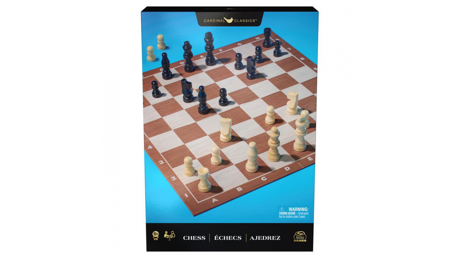 Spin Master Games šachy modrá verzia