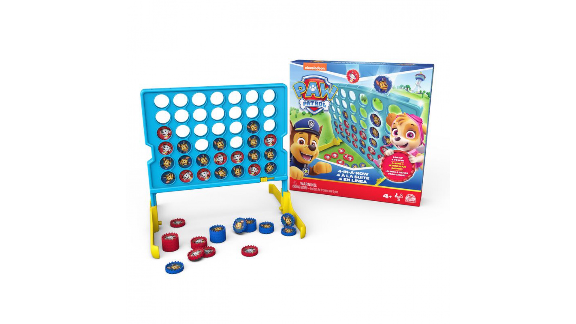 Spin Master Games Tlapková patrola Čtyři v řadě