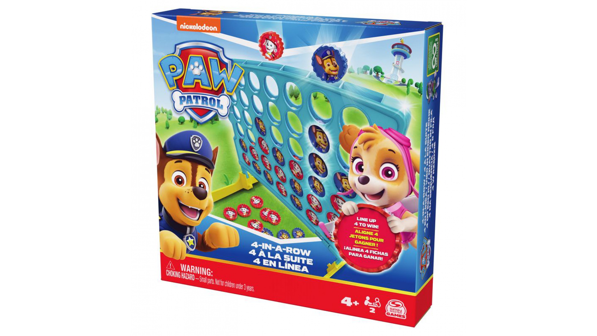 Spin Master Games Labková patrola Štyri v rade