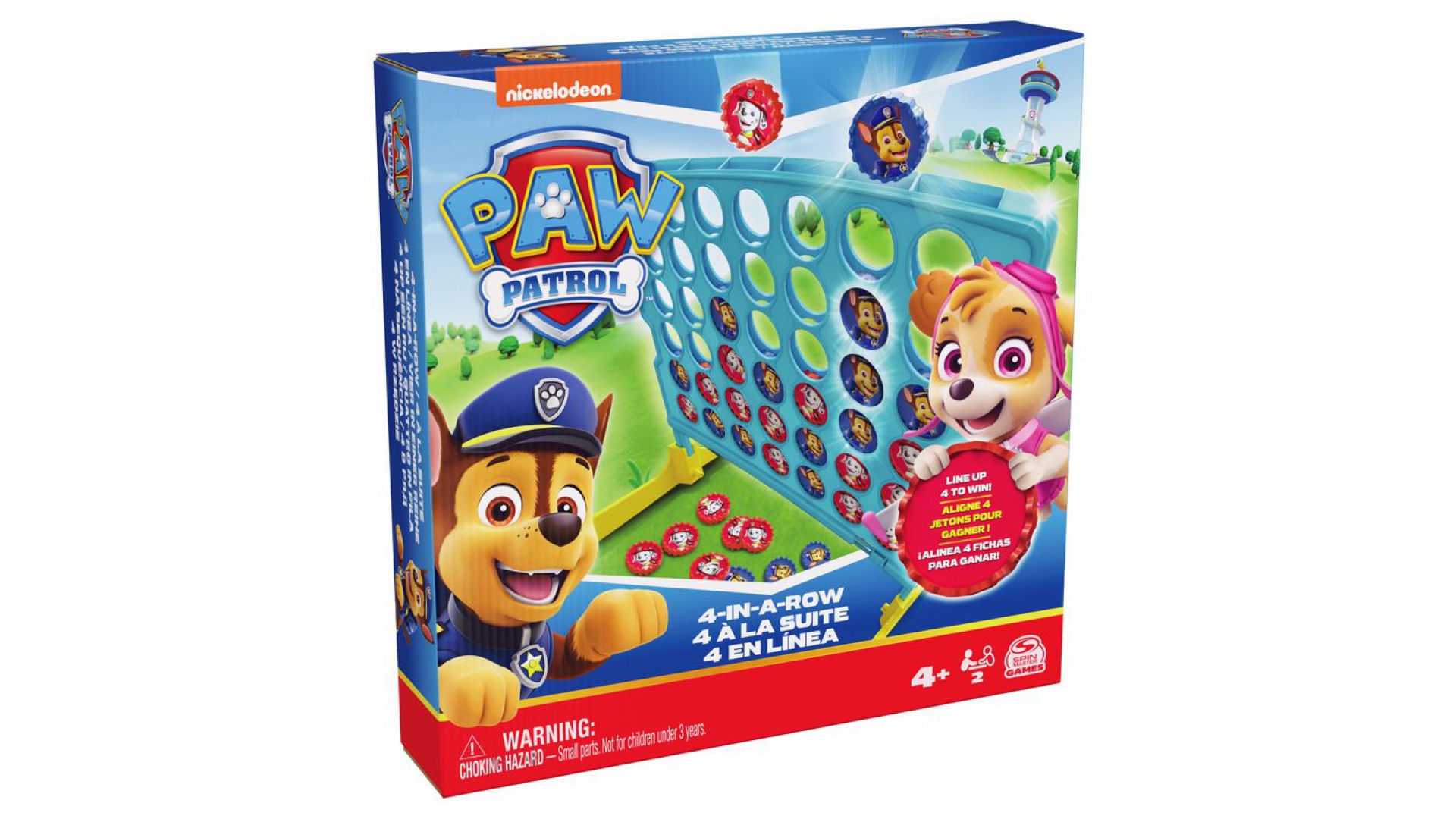 Spin Master Games Labková patrola Štyri v rade