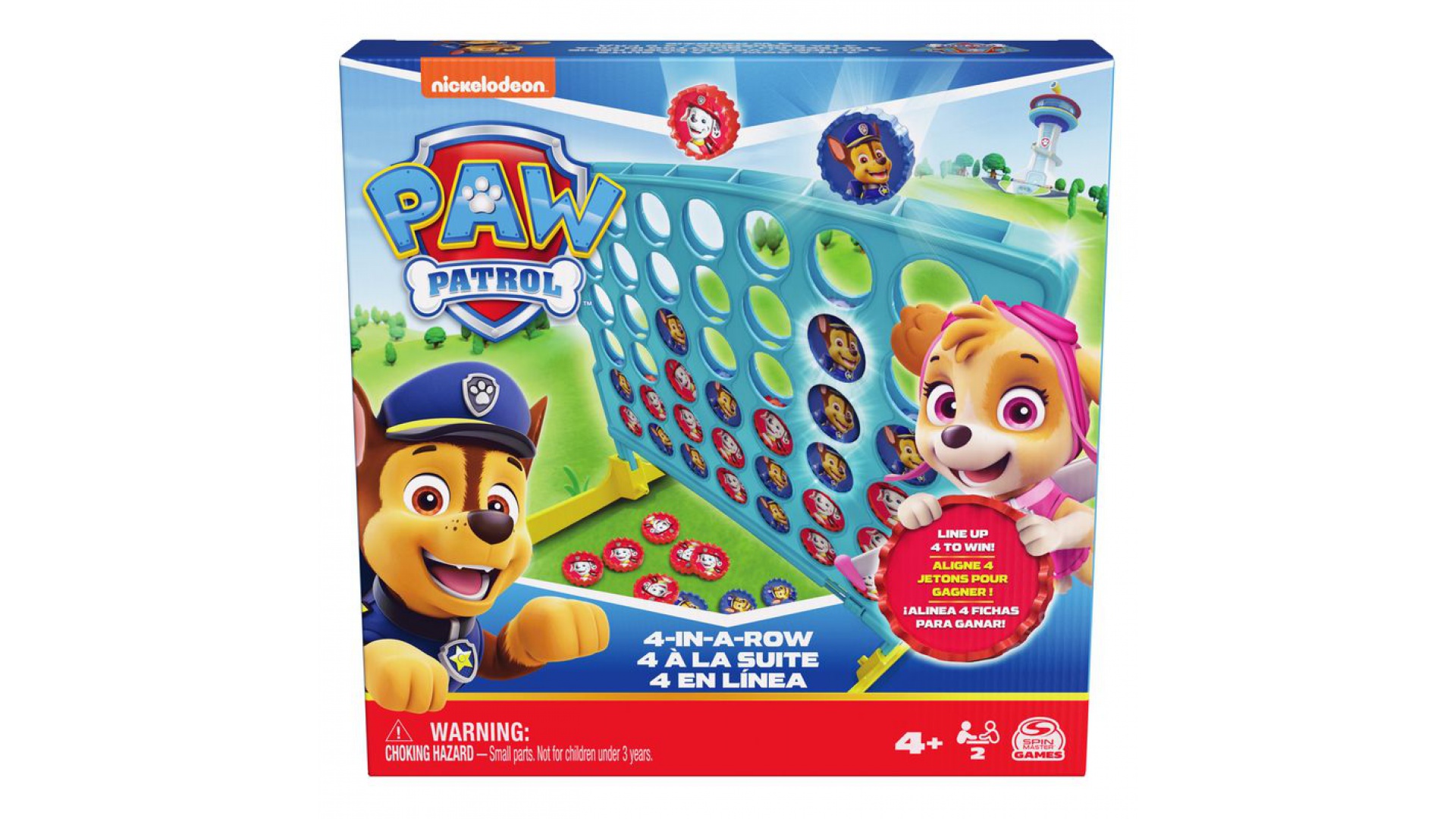 Spin Master Games Labková patrola Štyri v rade