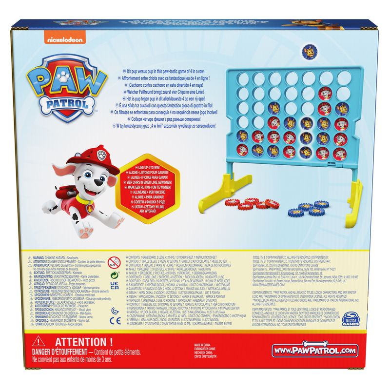 Spin Master Games Paw Patrol Fyra i rad