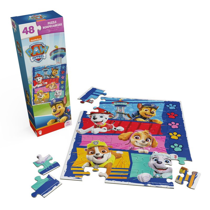 Spin Master Games Tlapková patrola puzzle věž 48 dílků