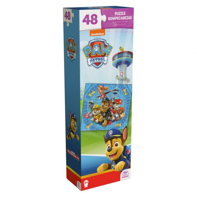 Spin Master Games Tlapková patrola puzzle věž 48 dílků