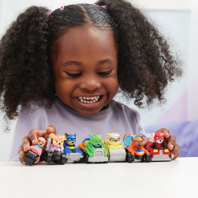 Tlapková patrola ve velkofilmu multibalení mini autíček 7 ks