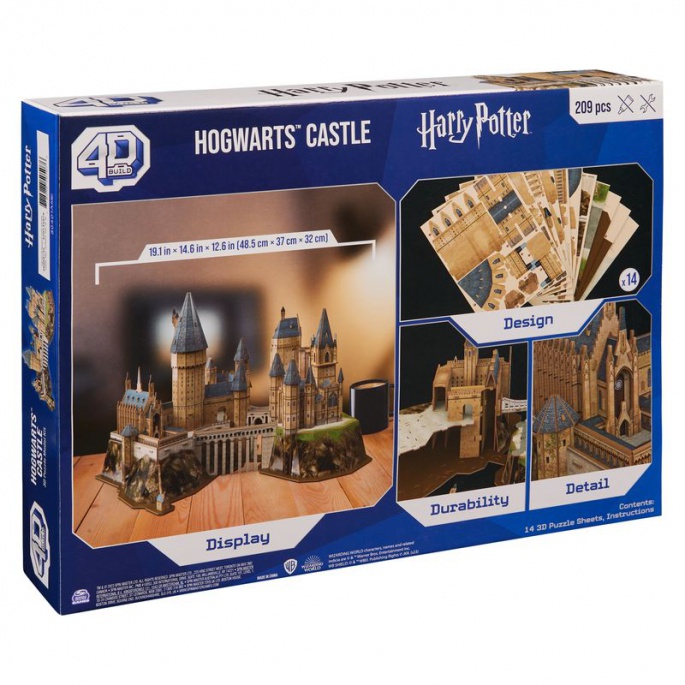 Pussel Harry Potter Hogwarts slott 3D