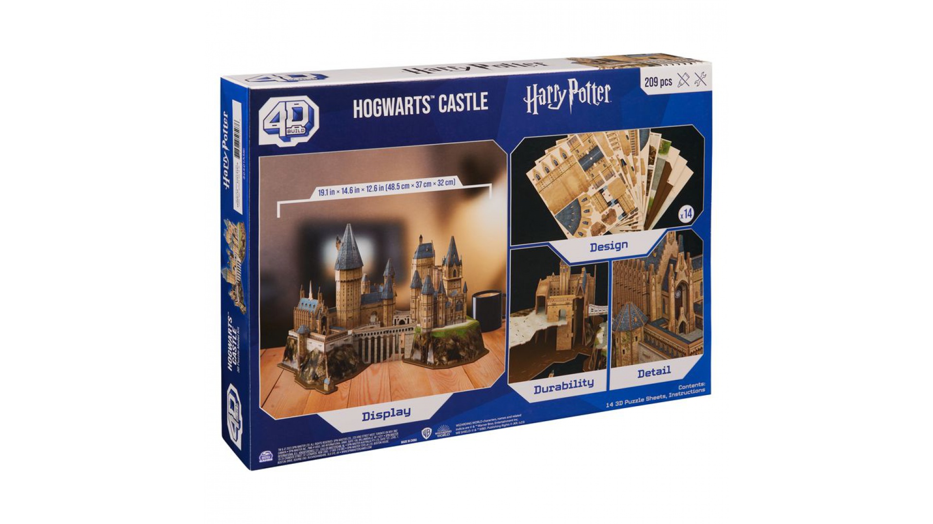Levně Puzzle Harry Potter Bradavický hrad 3D